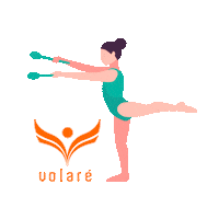 volaregimnasia gymnastics gimnasia volare gimnasiaartistica Sticker