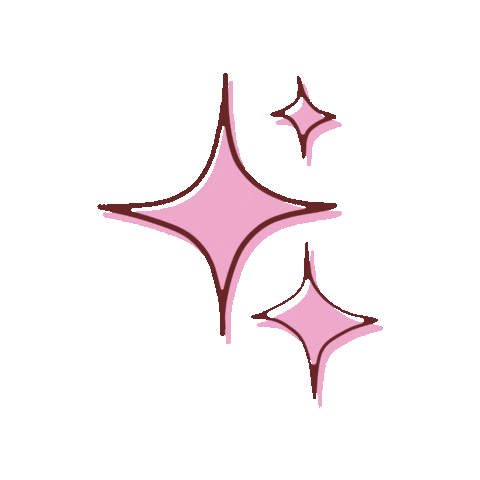 Pink Star Sticker by Franck