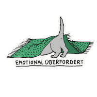 Mental Health Dog Sticker by Ein guter Plan