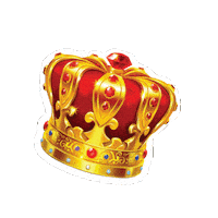 Crown Slotgames Sticker by Fazi Company
