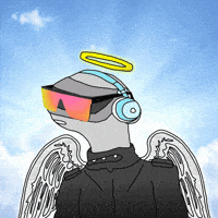Angel Headphones GIF by Paft Drunk