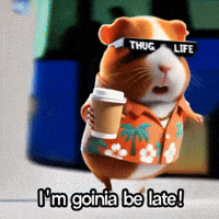 Coffee Running GIF by Guinea Gambino