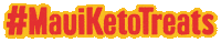 Hashtag Mkt Sticker by Maui Keto Treats