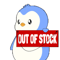 Run Out Sticker by Pudgy Penguins