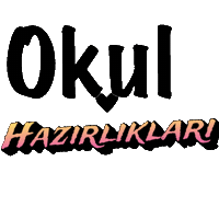 Mnks Okul Sticker