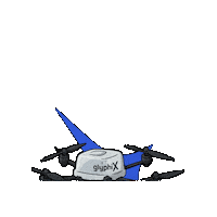 GlyphixDroneShows space show light drone Sticker