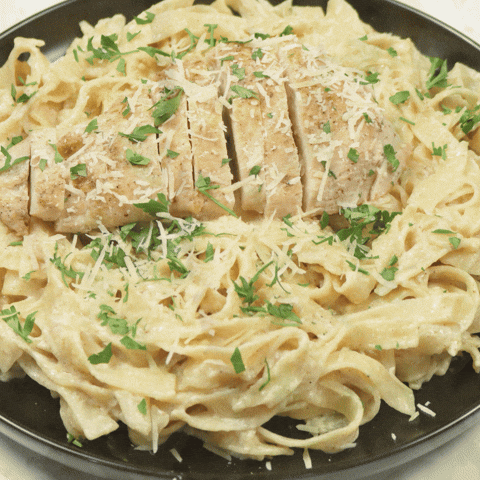 Fettuccine Alfredo Thighs GIF