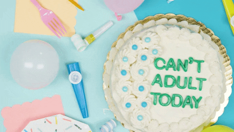 Birthday Cake No GIF by evite