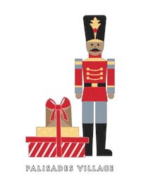 Pacific Palisades Christmas Sticker by Caruso Social