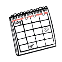 Persönlicher Kalender Planering Sticker by Personalplanner.com