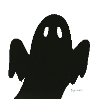 Halloween Ghost Sticker