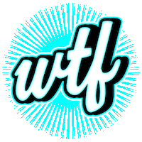 Excited What The Sticker by Pixel Parade App