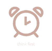 Time Stop Sticker by Think First - Agência de Comunicação, Marketing e Publicidade