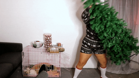 Happy Christmas Tree GIF