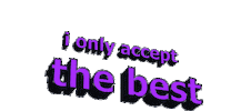 Accept The Best Sticker by AnimatedText