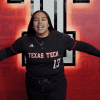 Victoria Valdez GIF by Texas Tech Softball