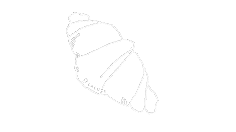 harapparemon_ giphyupload laluce クロワッサン ラルーチェ Sticker