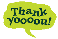 Thanks Thank You Sticker by BeWILDerwood