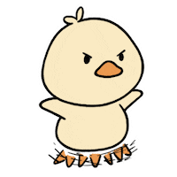 on my way running Sticker by Aminal Stickers