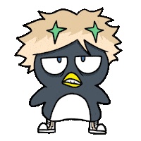 Star Penguin Sticker
