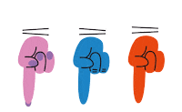 Hand Point Sticker