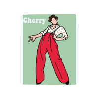One Direction Cherry Sticker