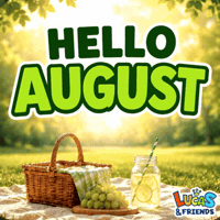 August 1 Hello GIF by Lucas and Friends by RV AppStudios