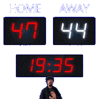 44 Away Sticker