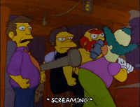 Season 3 Running GIF by The Simpsons