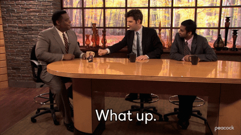 Parks And Recreation Fist Bump GIF by PeacockTV