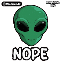 Head No Sticker by VeeFriends