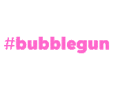 Bubblegun Sticker by Vestart_Studio