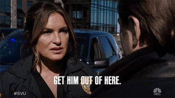 Get Him Out Of Here Olivia Benson GIF by Law & Order