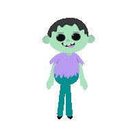 The Walking Dead Halloween Sticker