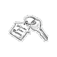 Welcome Home Keys Sticker by ERA Lambros Real Estate