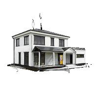White House Home Sticker