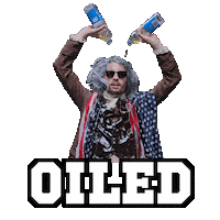 Baby Oil Petrol Sticker