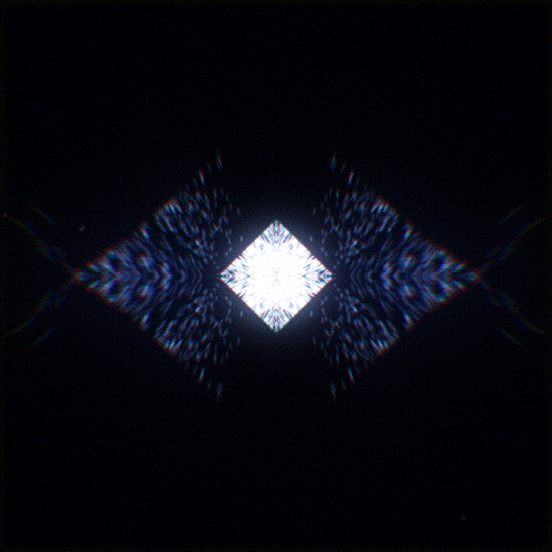 ericaofanderson giphyupload trippy blue psychedelic GIF