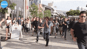 the walking dead running GIF by Omaze