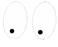 Face Eyes Sticker by adis