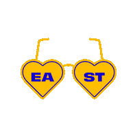 East Coast Hearts Sticker by Vote Save America