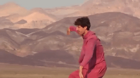 Dance Pink GIF by Sam Gendel