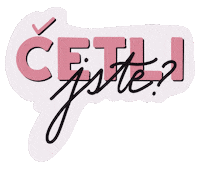 Book Czech Sticker