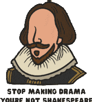 Drama Author Sticker by Inednet
