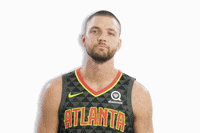 Chandler Parsons Reaction GIF by Atlanta Hawks