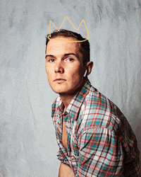 ohyeahjimmy cry crown king ohyeahjimmy GIF