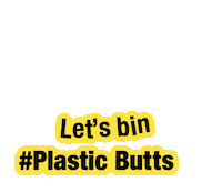 Butts Smoking Sticker by Hubbub