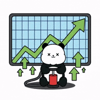 To The Moon Pump GIF by Kanpai Pandas