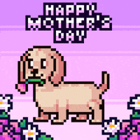 Mothers Day Dog GIF by Abstract HotDogs