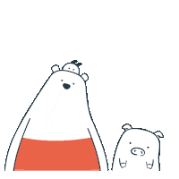 polar bear what Sticker
